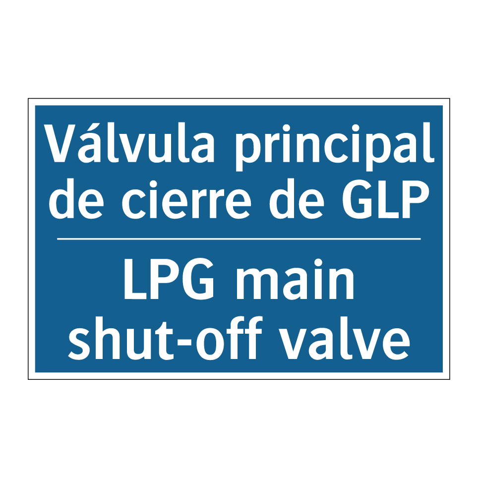 Válvula principal de cierre de  /.../ - LPG main shut-off valve