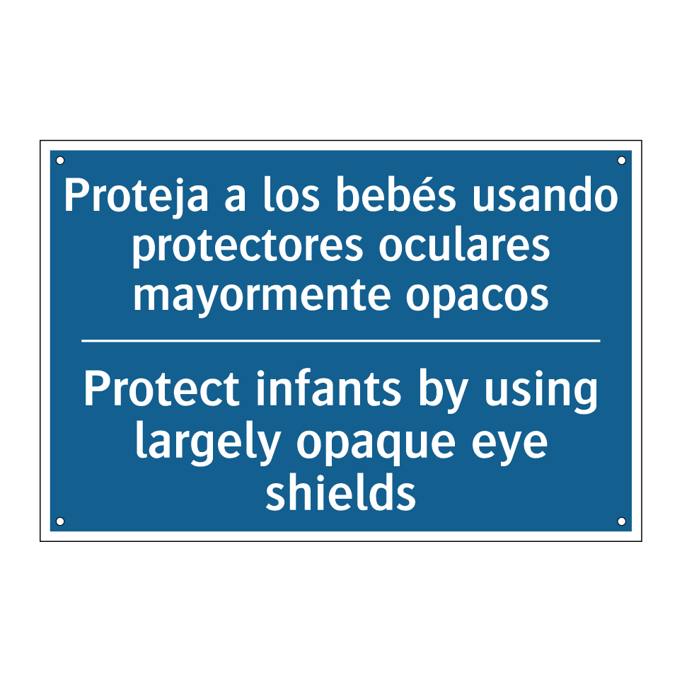 Proteja a los bebés usando protectores  /.../ - Protect infants by using largely  /.../