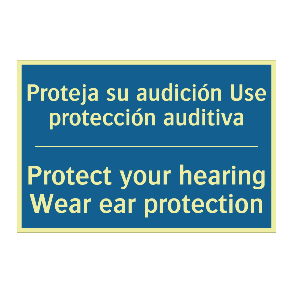 Proteja su audición Use protección  /.../ - Protect your hearing Wear ear  /.../