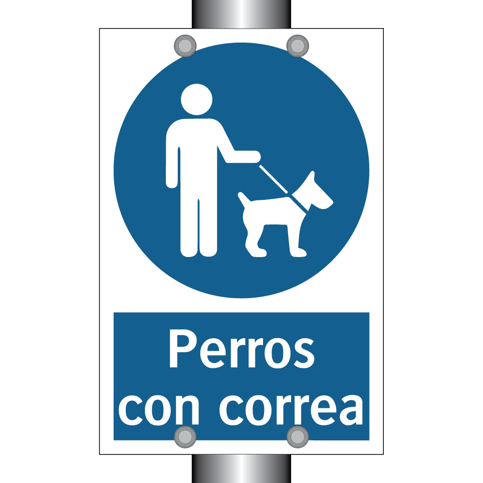 Perros con correa