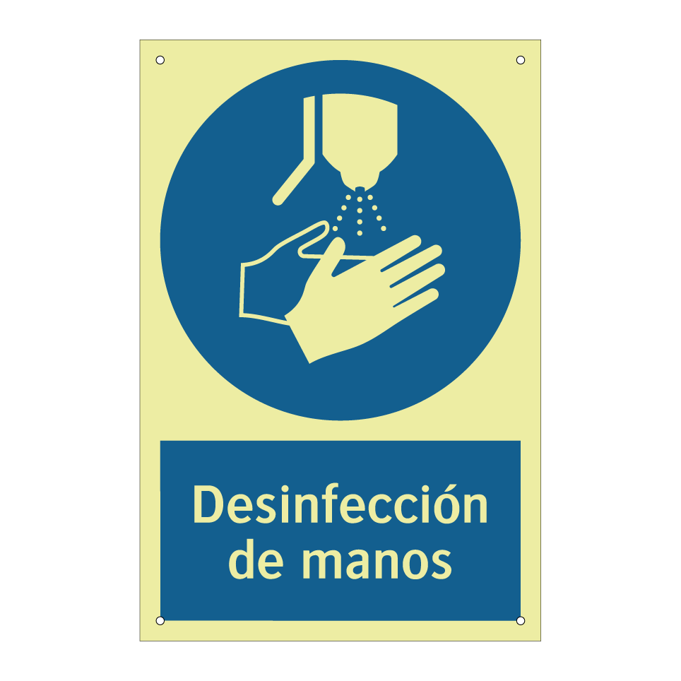 Desinfección de manos