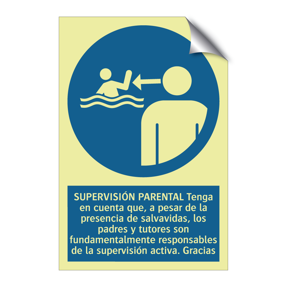 SUPERVISIÓN PARENTAL Tenga en cuenta que, a pesar de la presencia de salvavidas, los padres y tutores son fundamentalmente responsables de la supervisión activa. Gracias