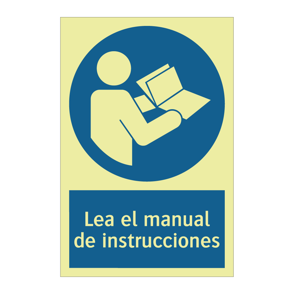 Lea el manual de instrucciones