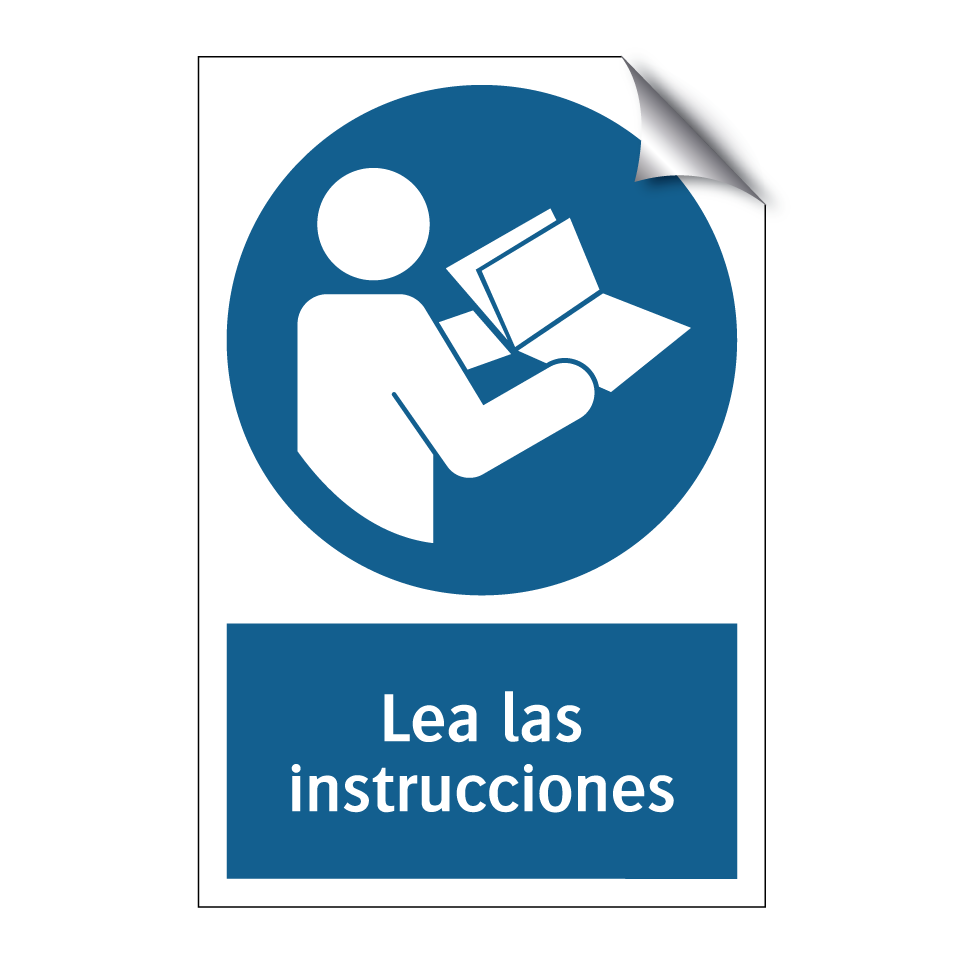 Lea las instrucciones
