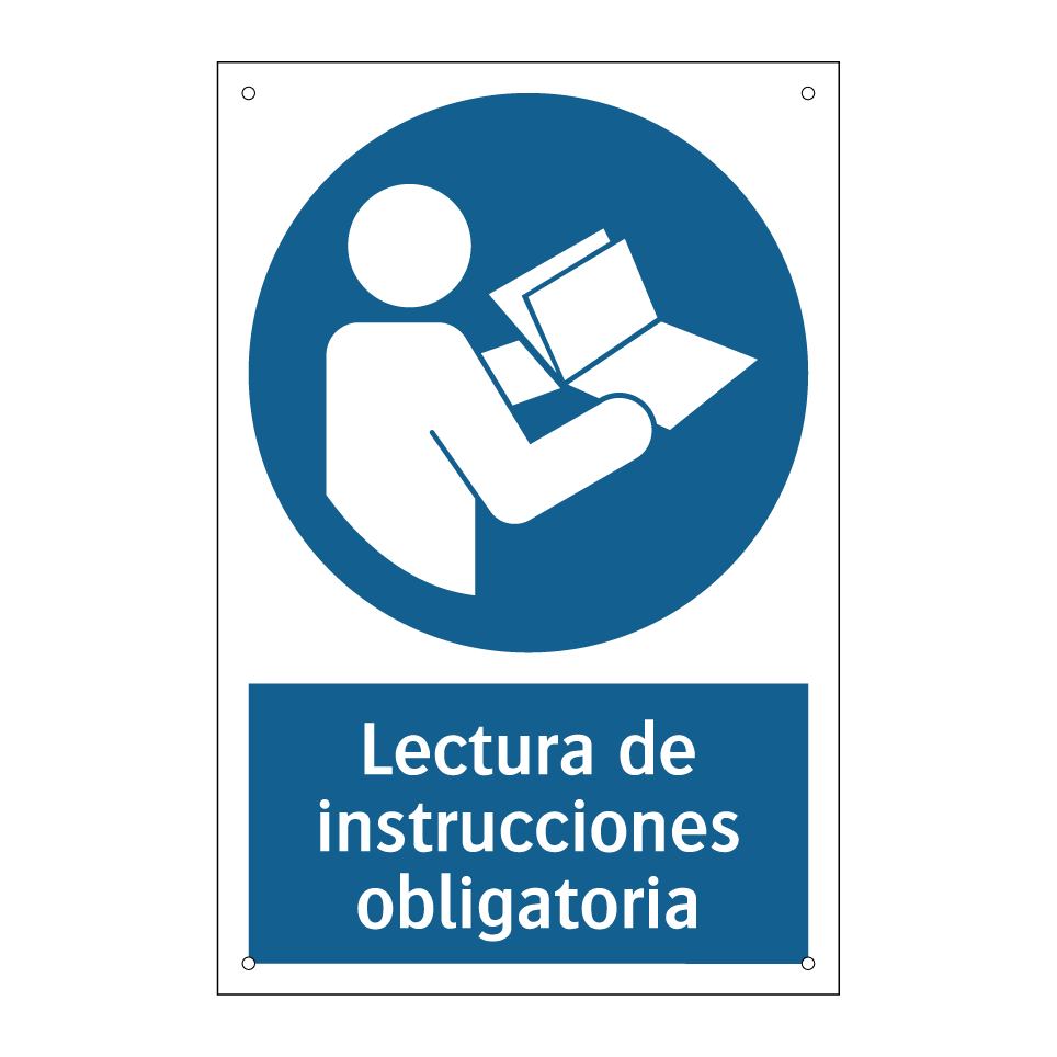 Lectura de instrucciones obligatoria