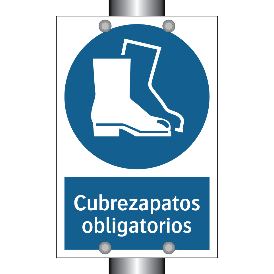Cubrezapatos obligatorios
