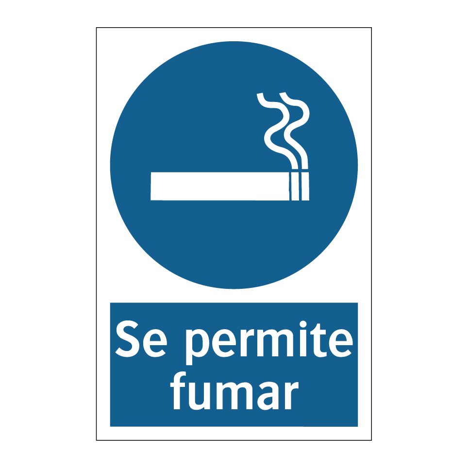 Se permite fumar