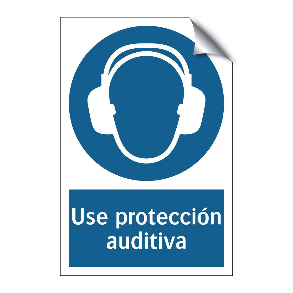 Use protección auditiva