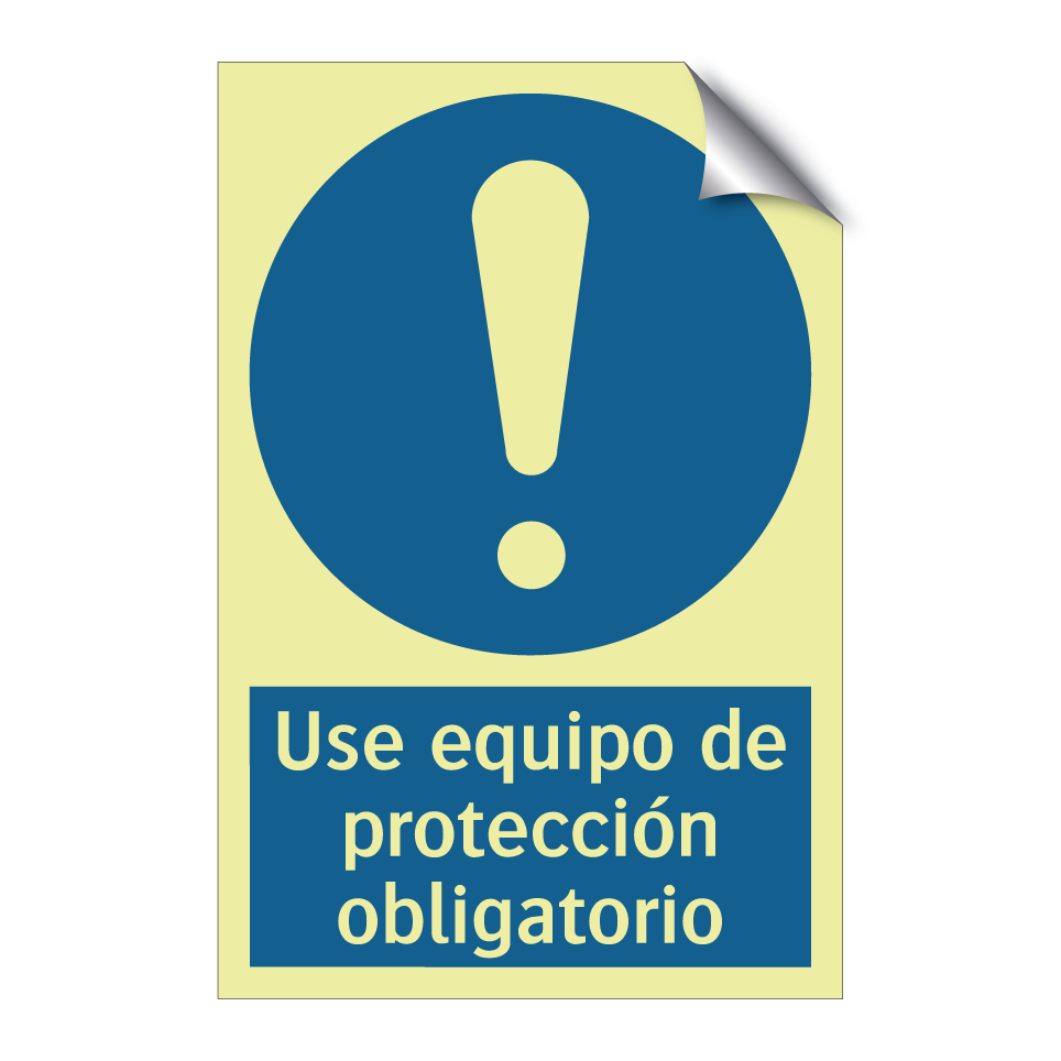 Use equipo de protección obligatorio