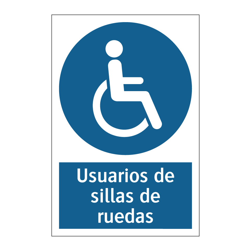 Usuarios de sillas de ruedas