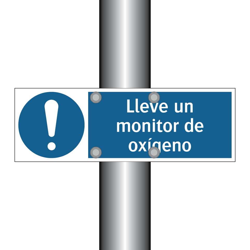 Lleve un monitor de oxígeno
