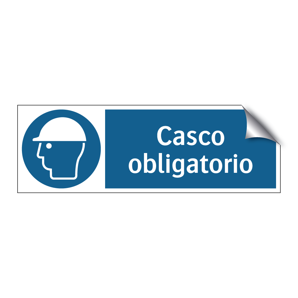 Casco obligatorio