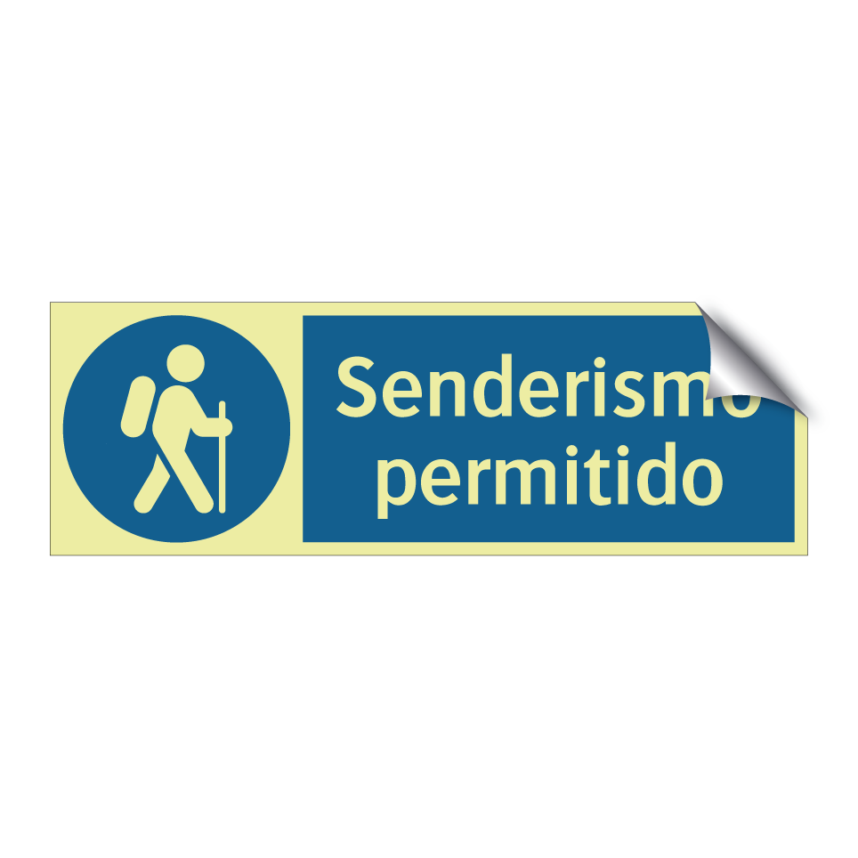 Senderismo permitido