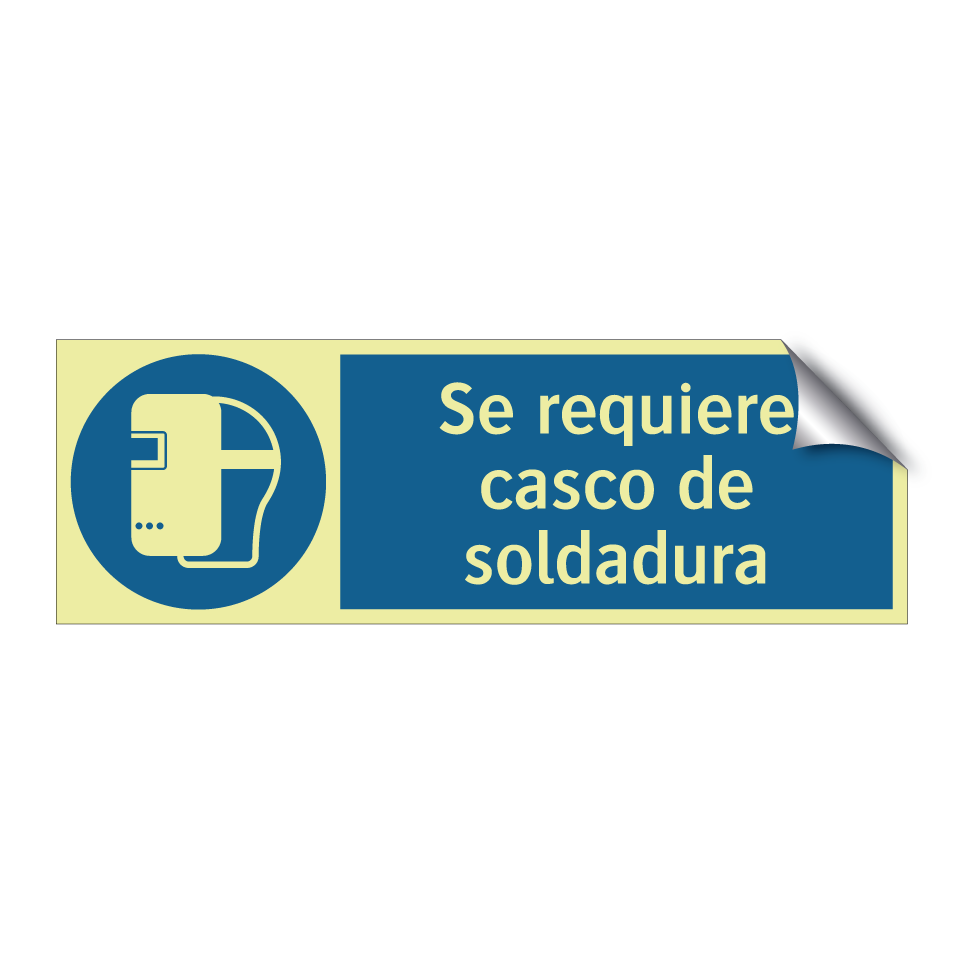 Se requiere casco de soldadura