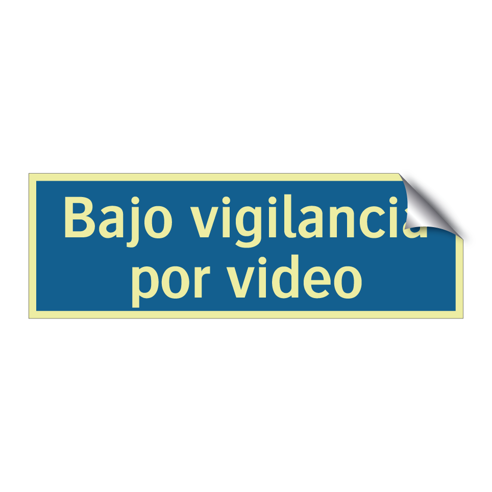 Bajo vigilancia por video