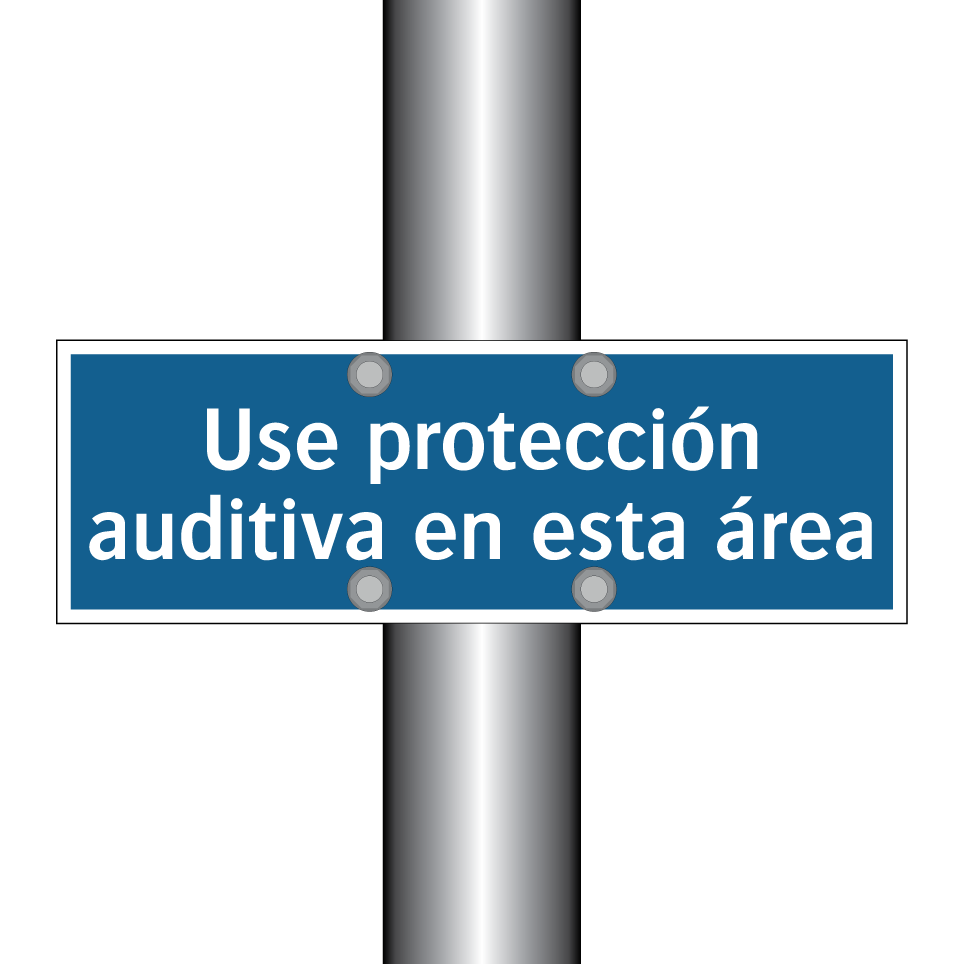 Use protección auditiva en esta área