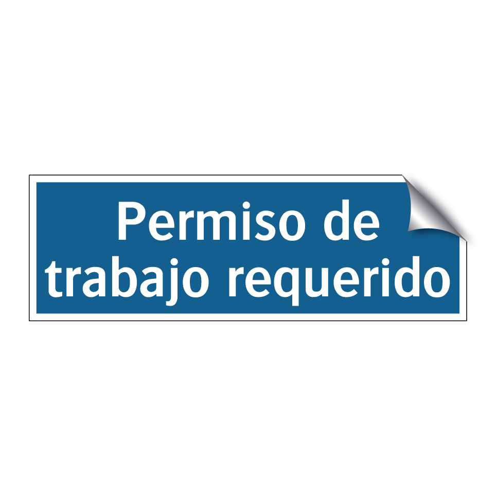 Permiso de trabajo requerido