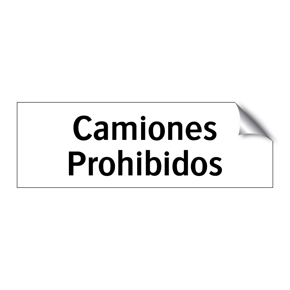 Camiones Prohibidos