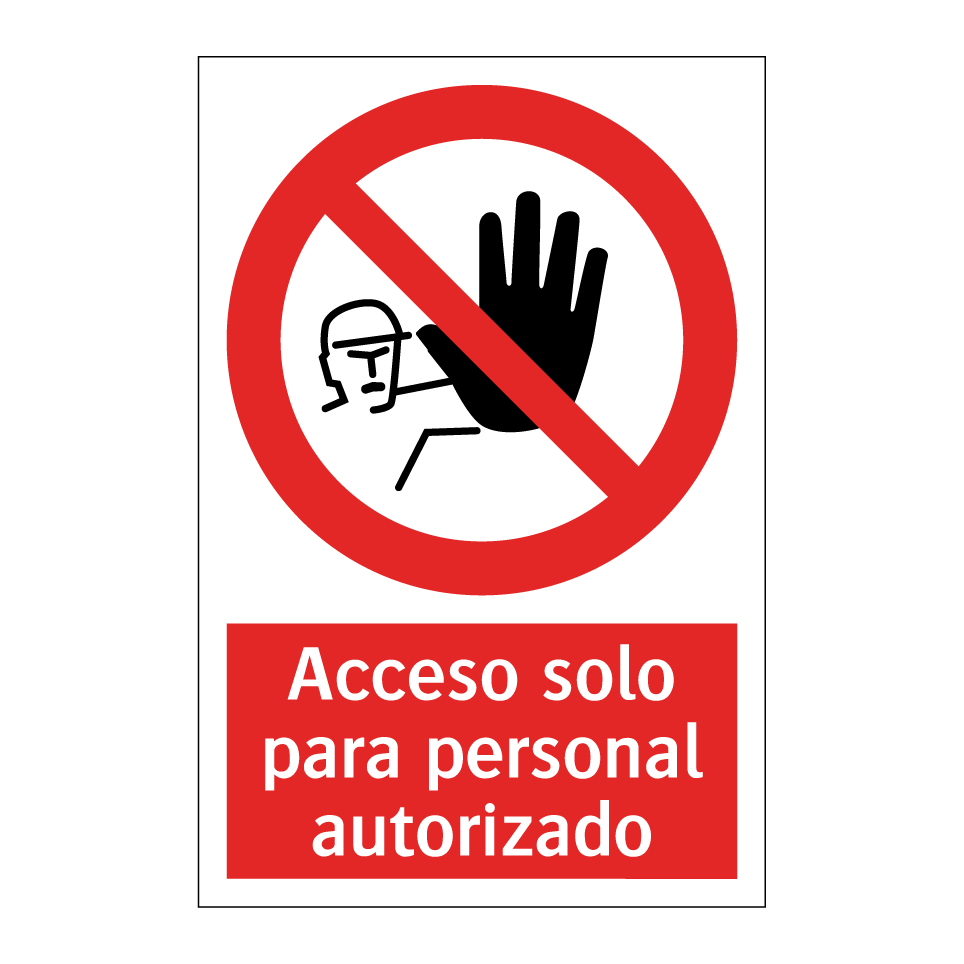 Acceso solo para personal autorizado