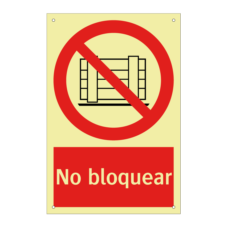 No bloquear
