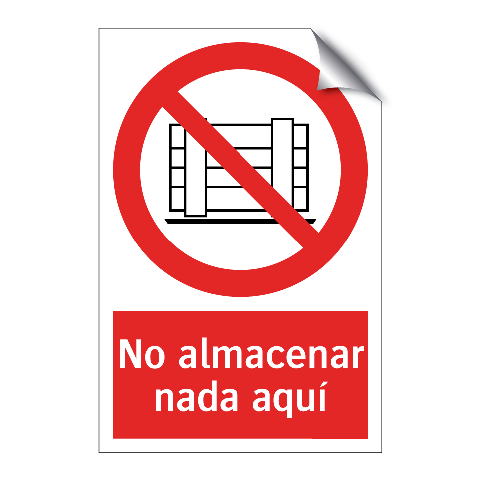 No almacenar nada aquí