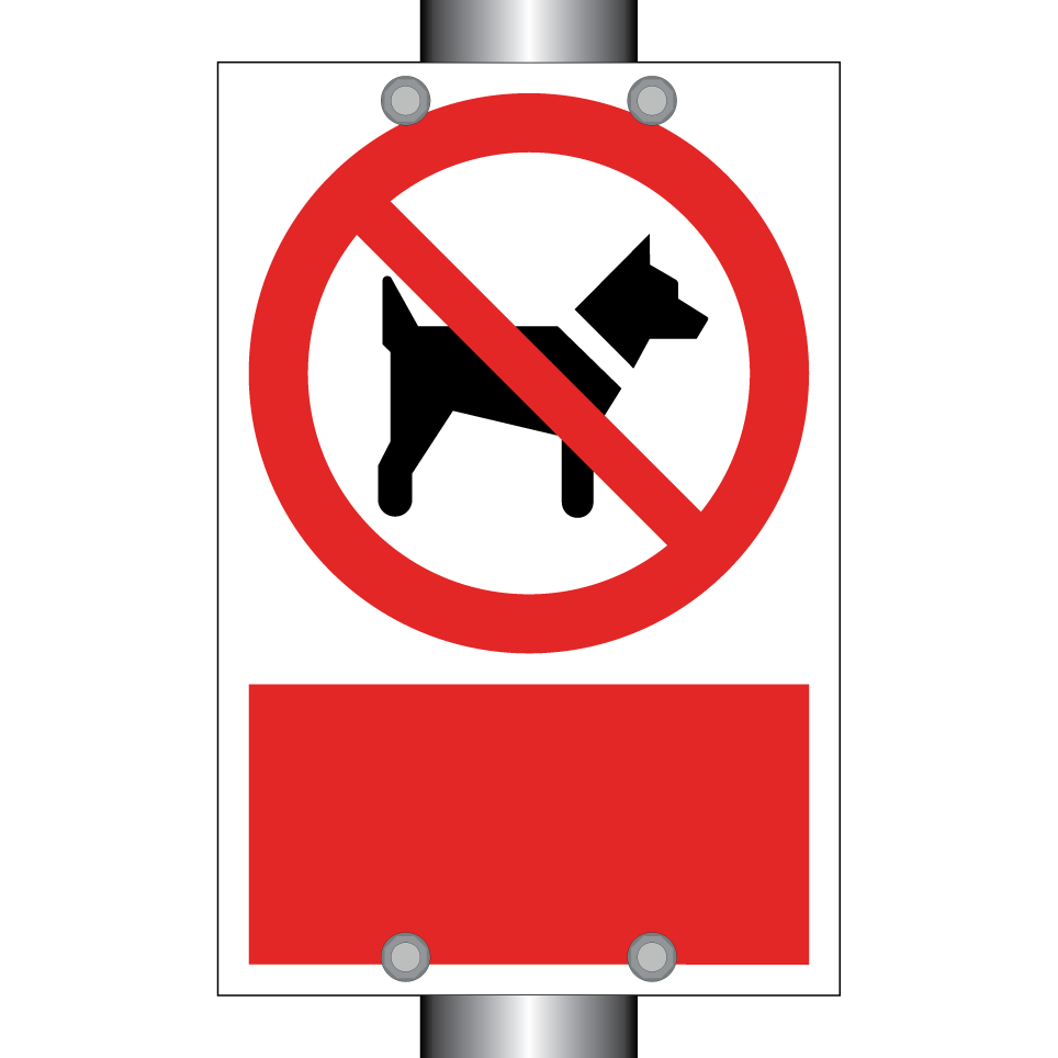¡Desafortunadamente, los perros deben quedarse afuera!