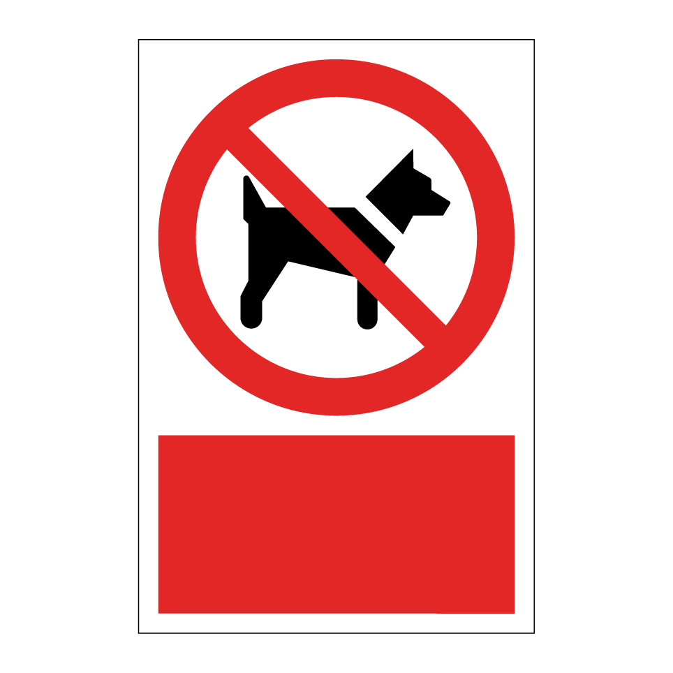 ¡Desafortunadamente, los perros deben quedarse afuera!