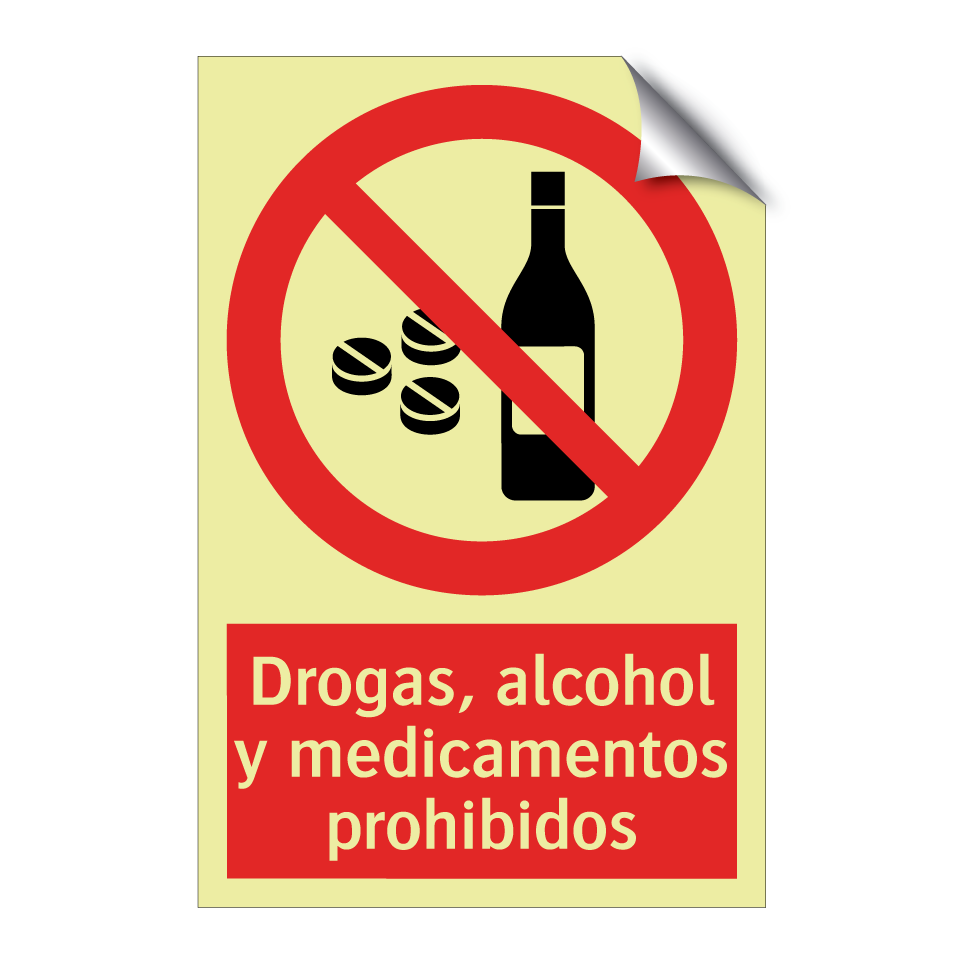 Drogas, alcohol y medicamentos prohibidos