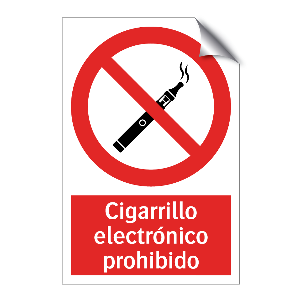 Cigarrillo electrónico prohibido