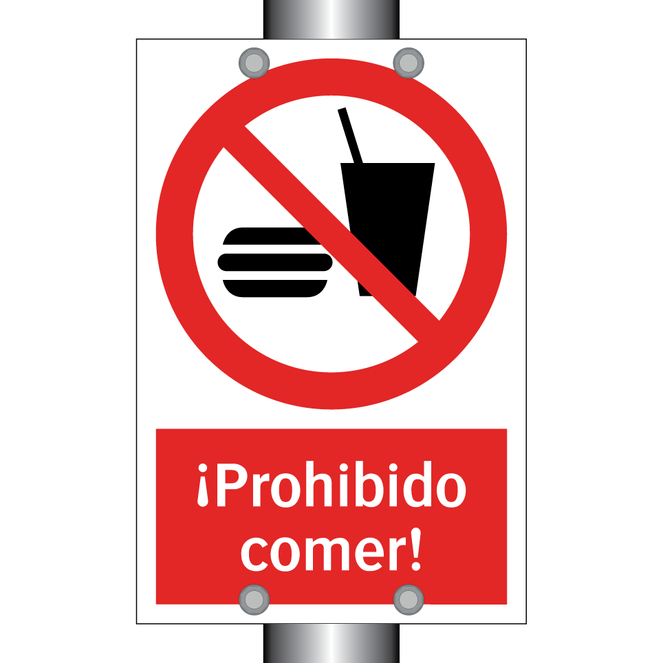 ¡Prohibido comer!