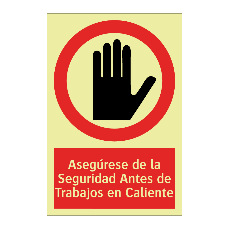 Asegúrese de la Seguridad Antes de Trabajos en Caliente