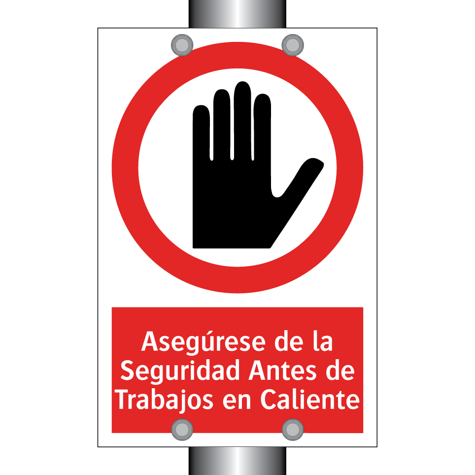 Asegúrese de la Seguridad Antes de Trabajos en Caliente