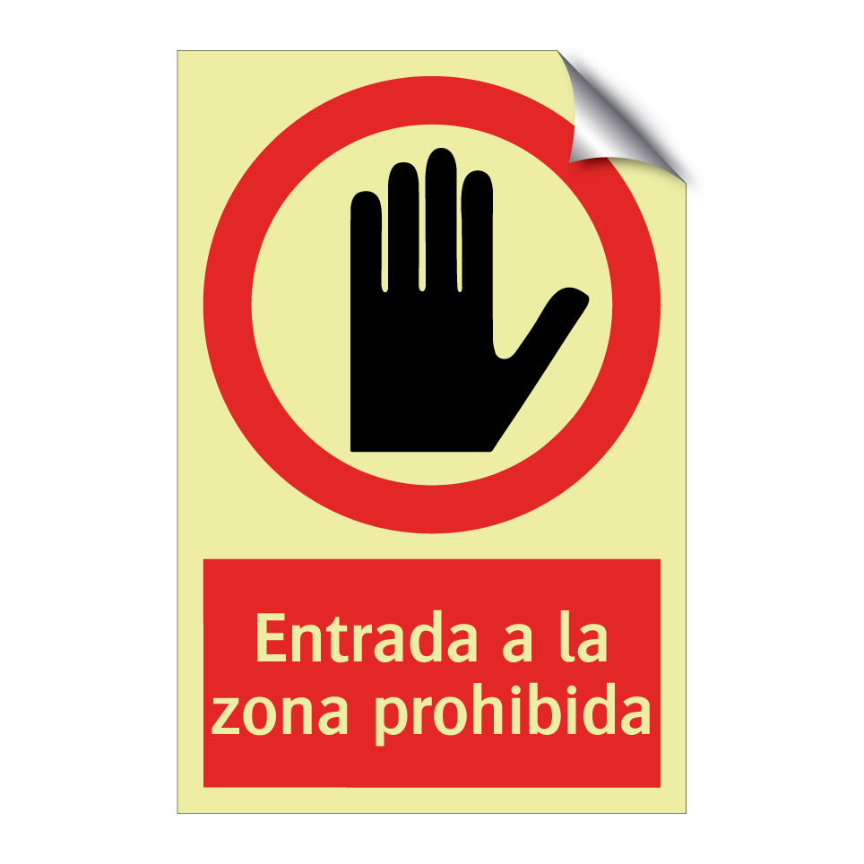 Entrada a la zona prohibida