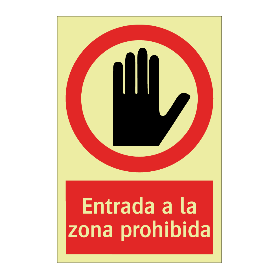 Entrada a la zona prohibida