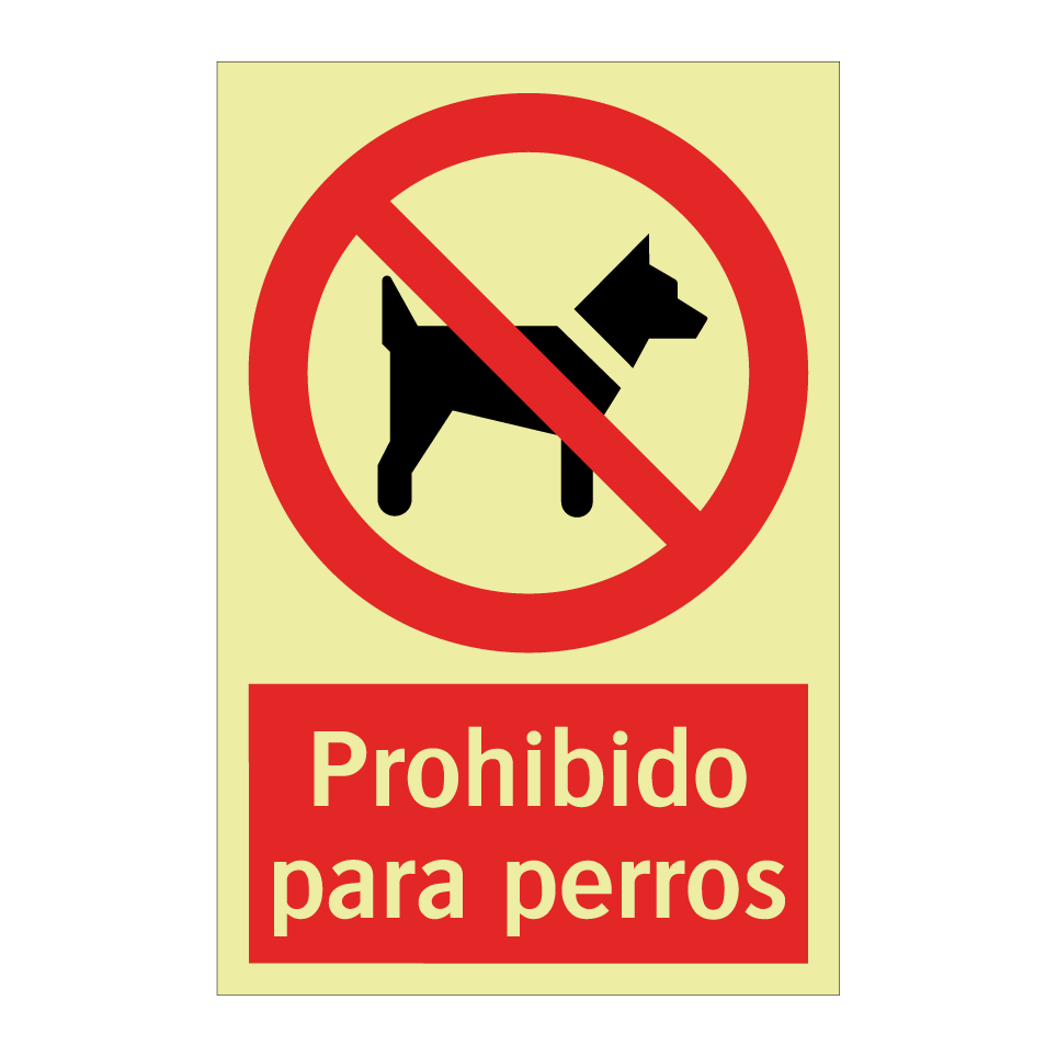 Prohibido para perros