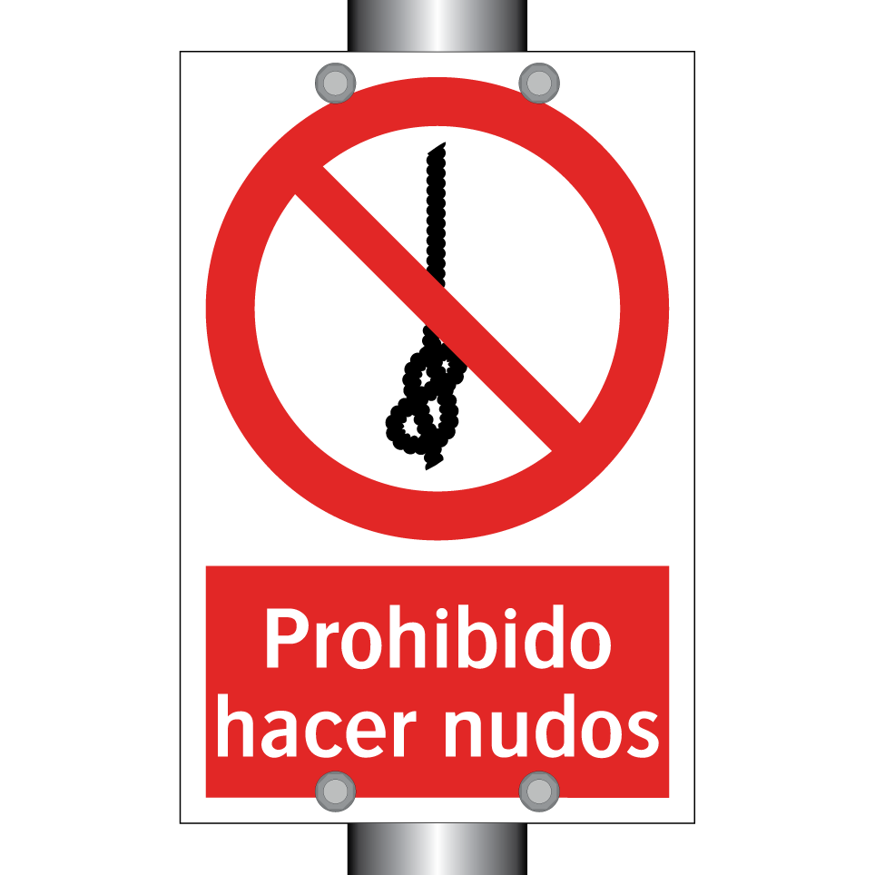Prohibido hacer nudos