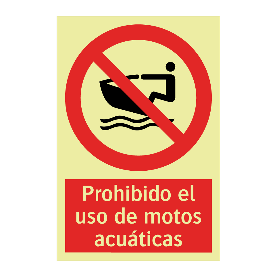 Prohibido el uso de motos acuáticas
