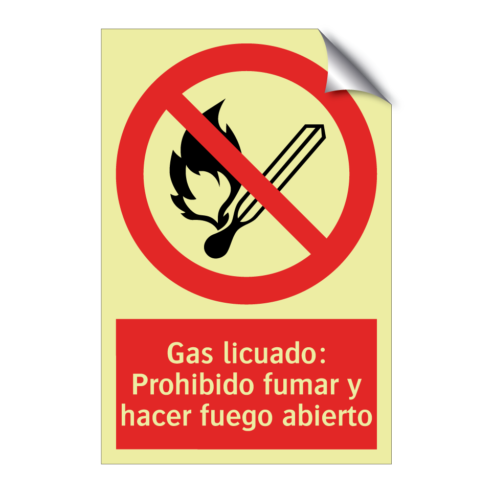 Gas licuado: Prohibido fumar y hacer fuego abierto
