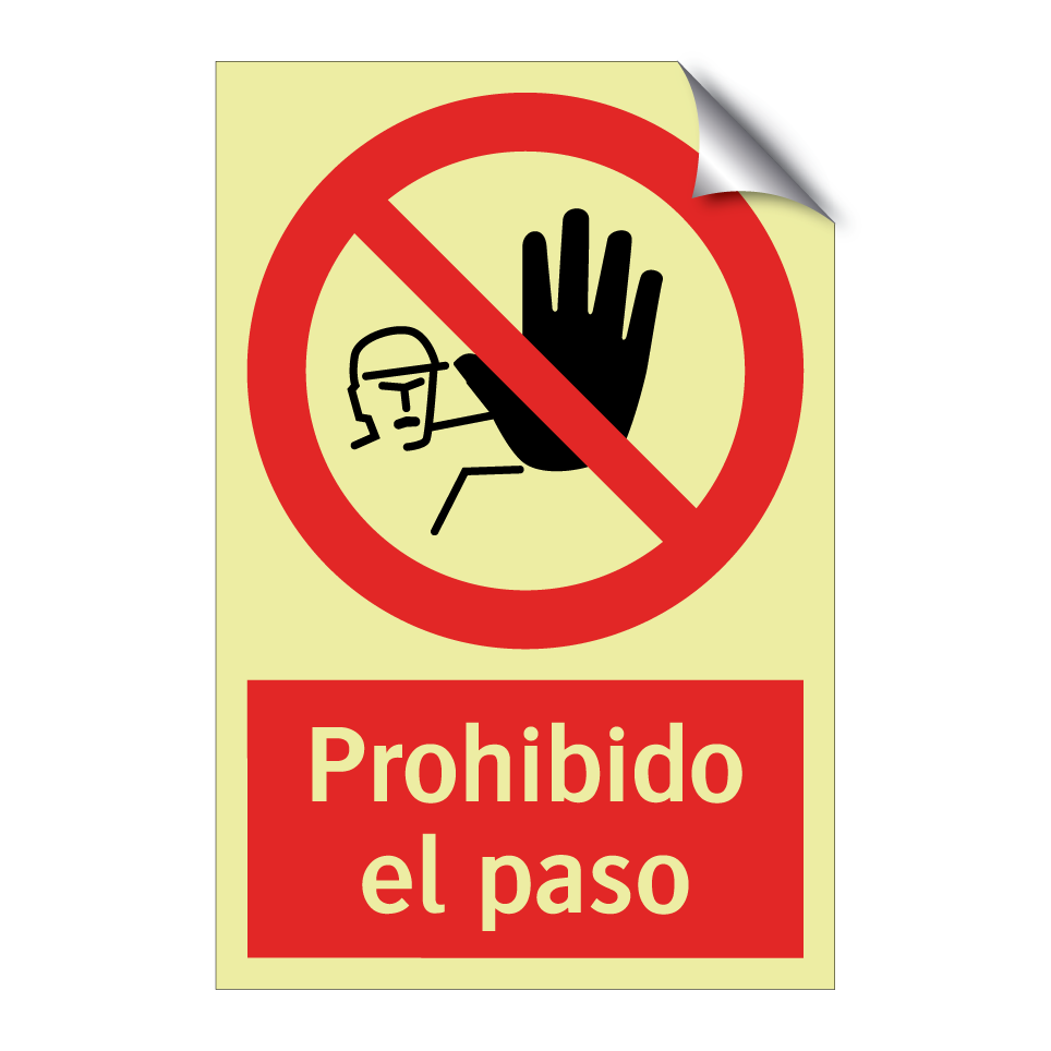Prohibido el paso