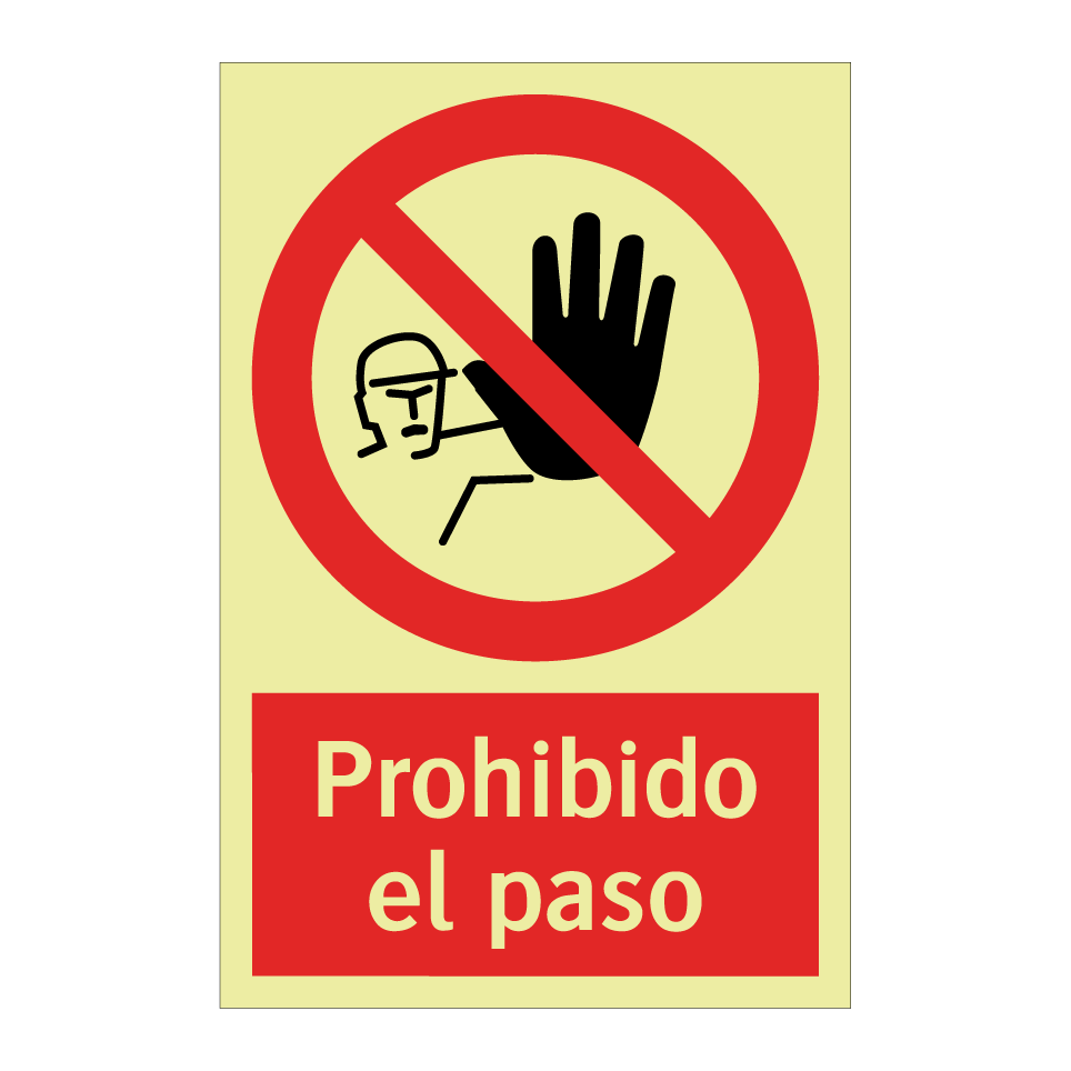 Prohibido el paso