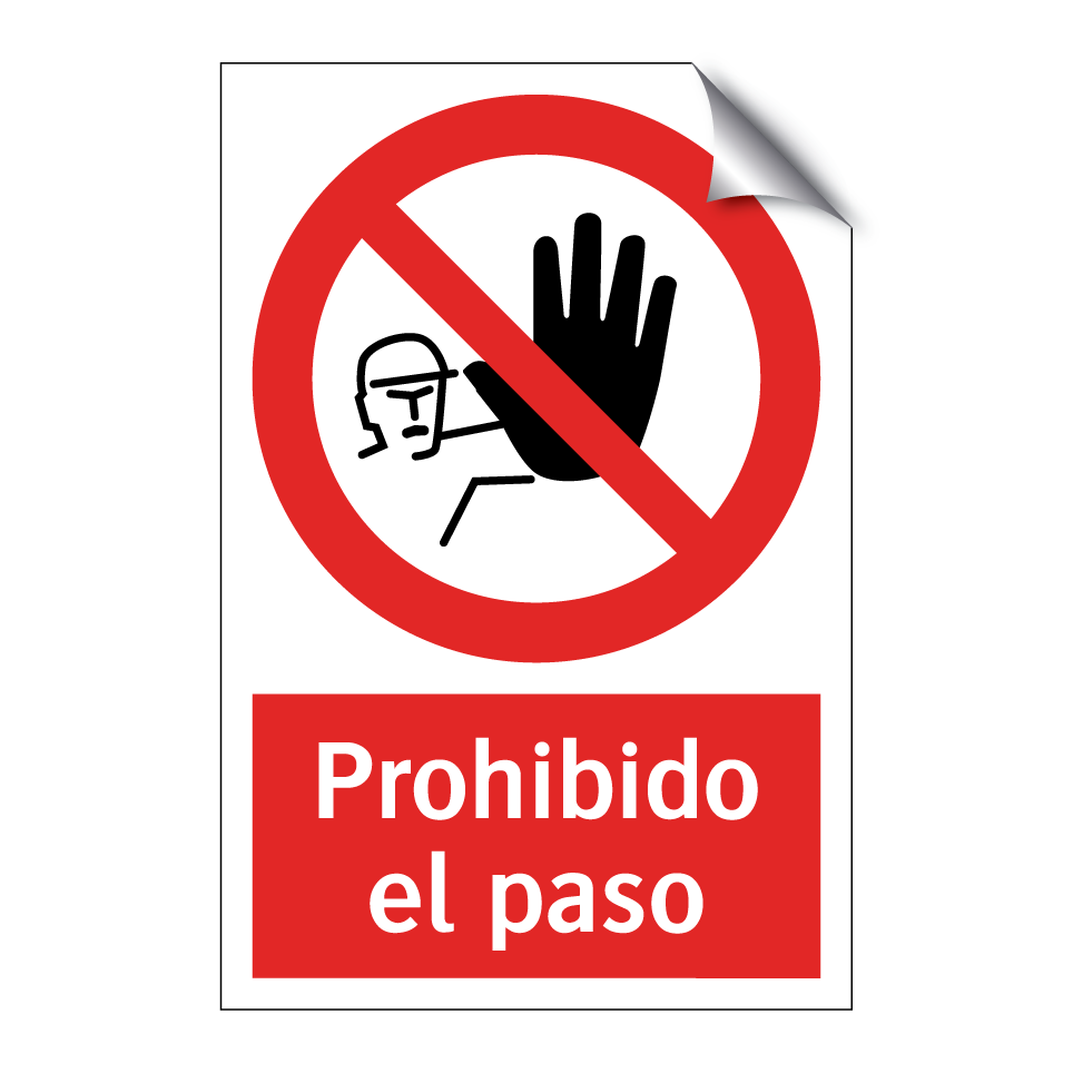 Prohibido el paso