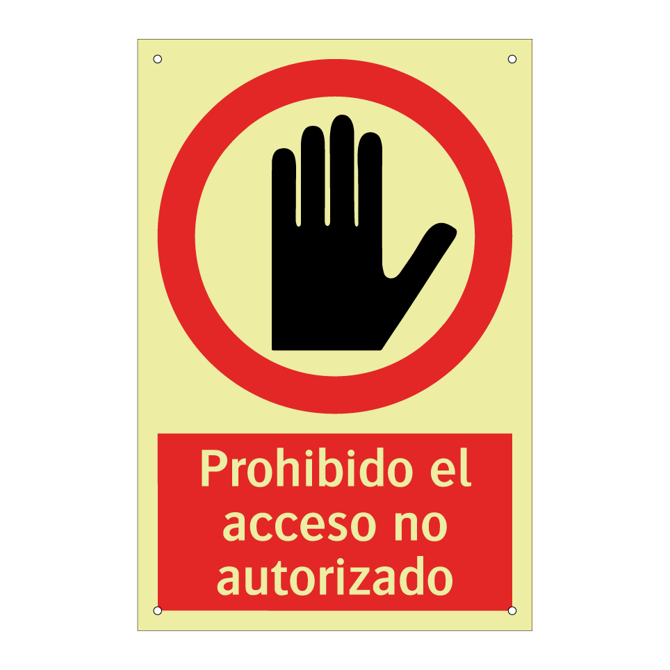 Prohibido el acceso no autorizado
