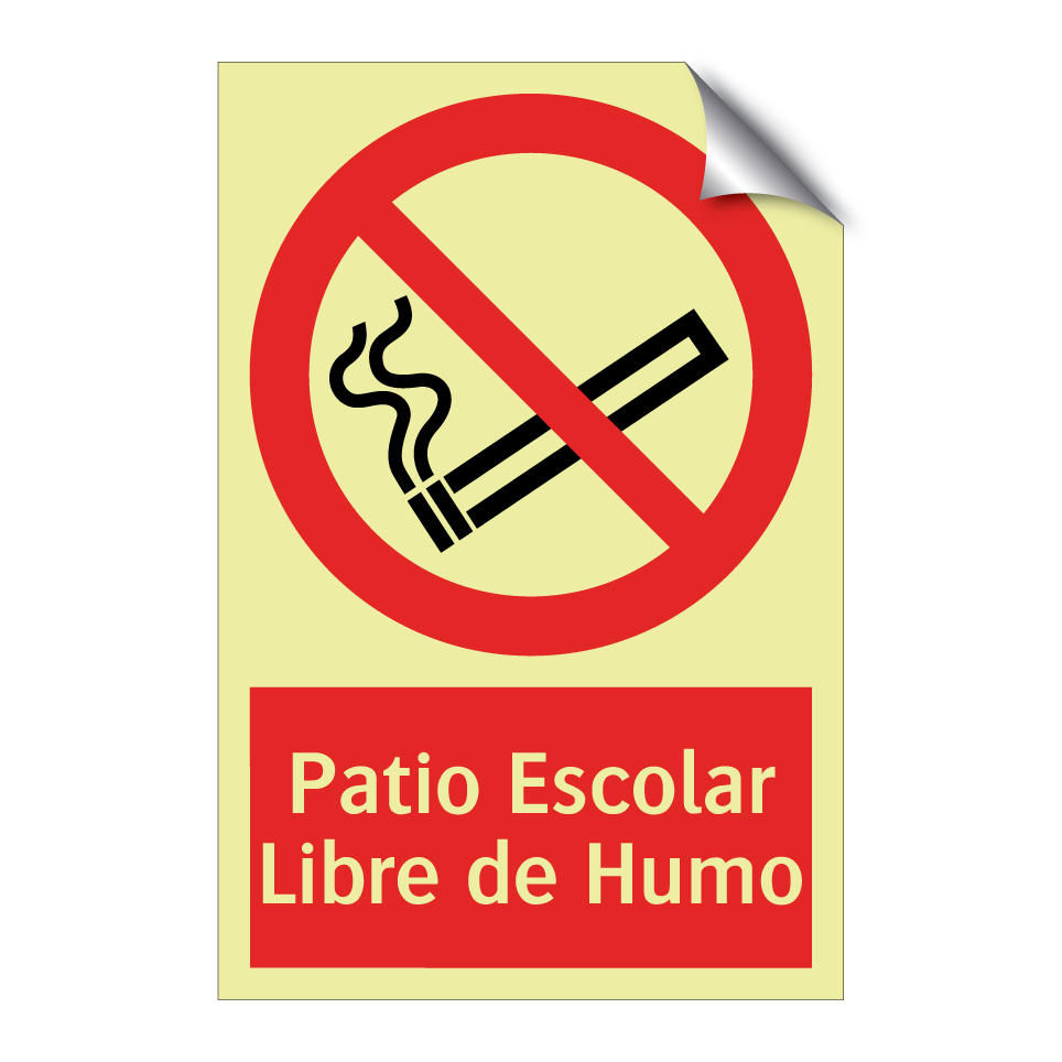 Patio Escolar Libre de Humo