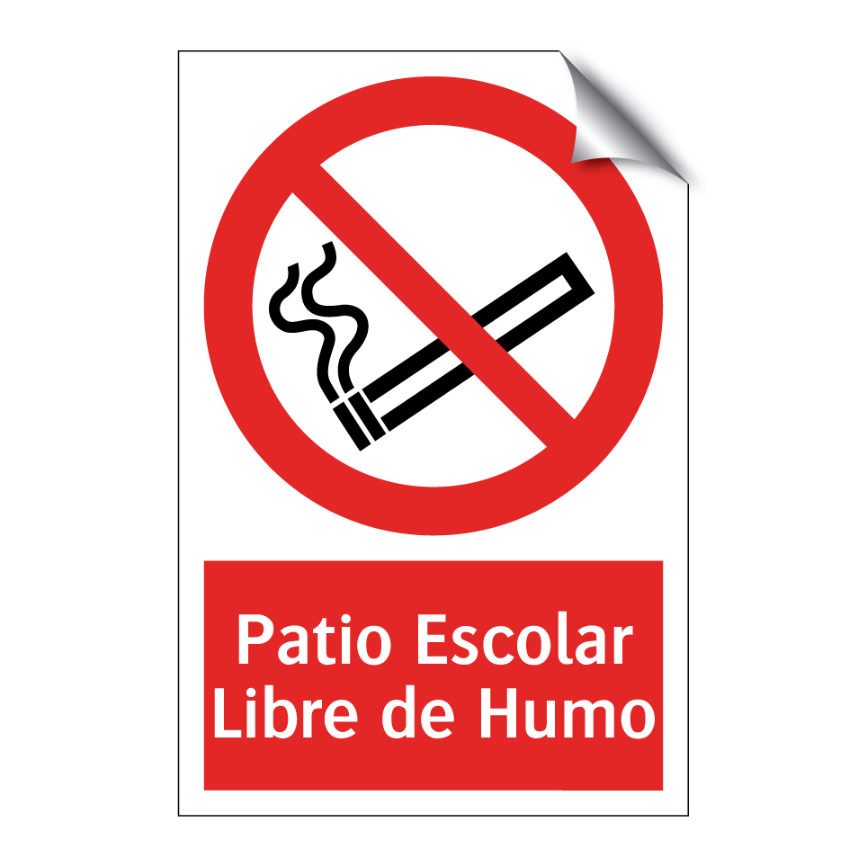 Patio Escolar Libre de Humo