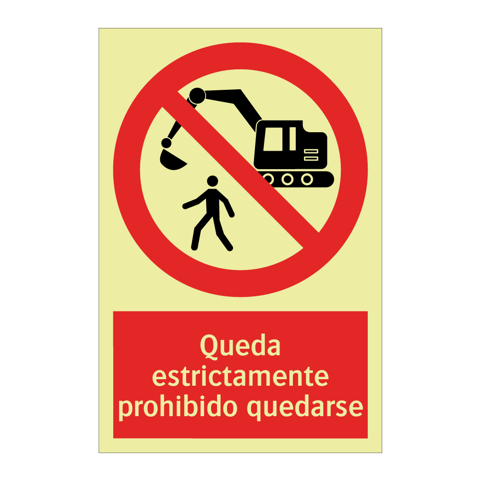Queda estrictamente prohibido quedarse