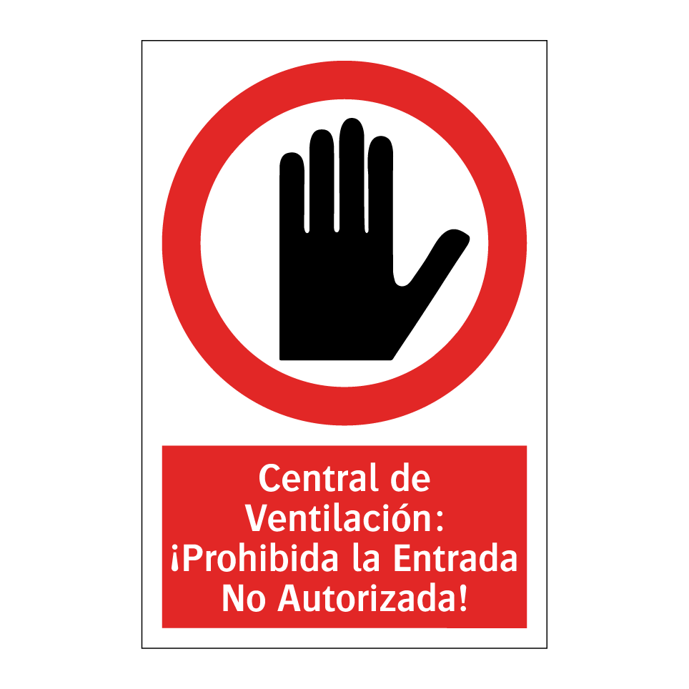 Central de Ventilación: ¡Prohibida la Entrada No Autorizada!
