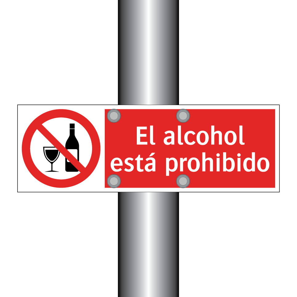 El alcohol está prohibido