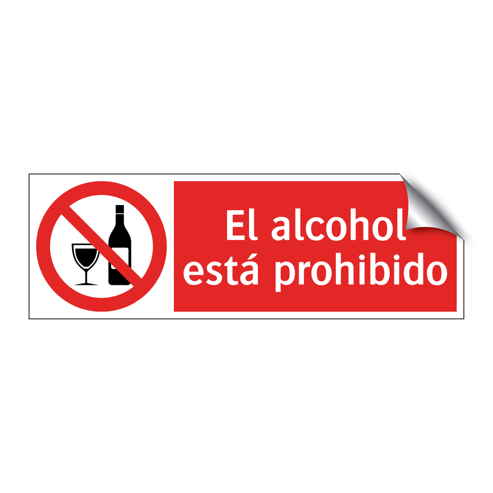 El alcohol está prohibido