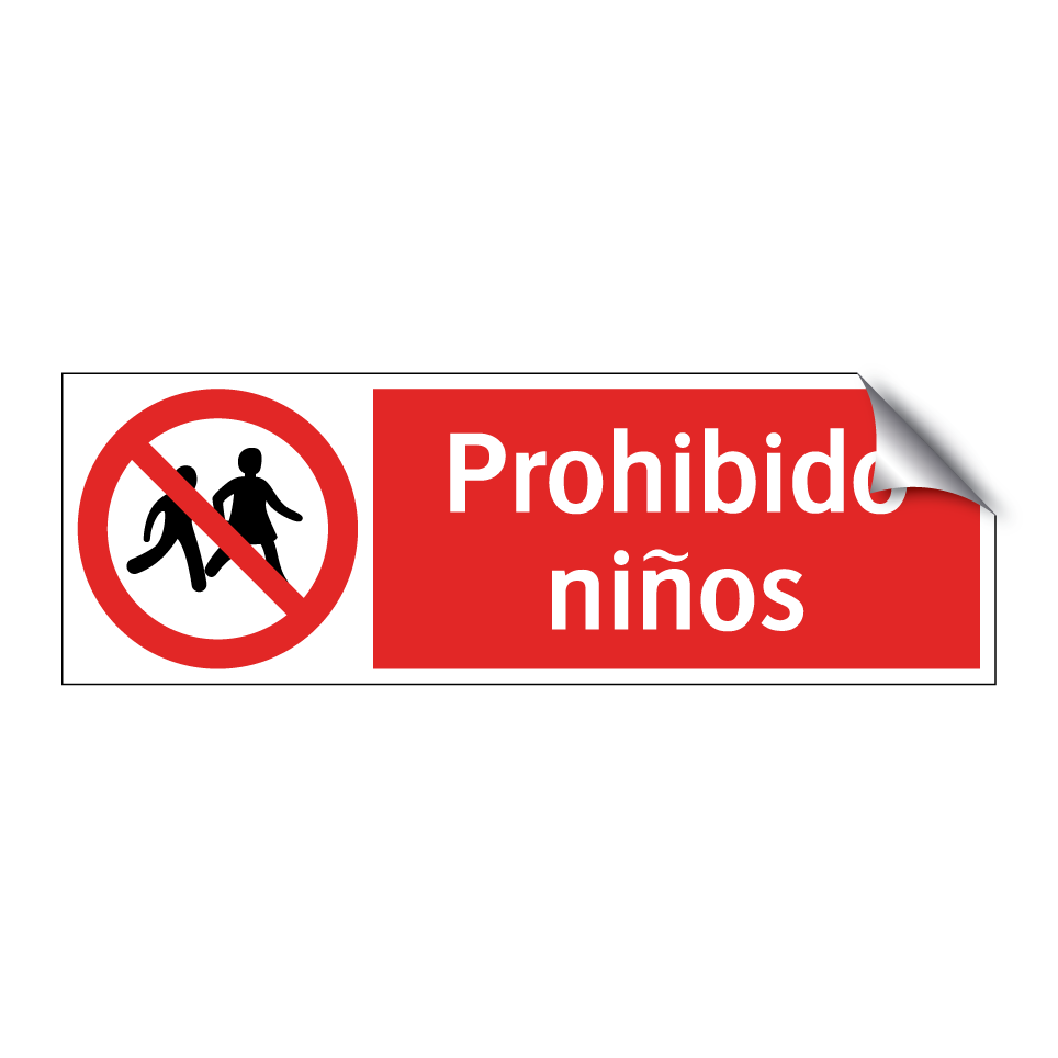 Prohibido niños