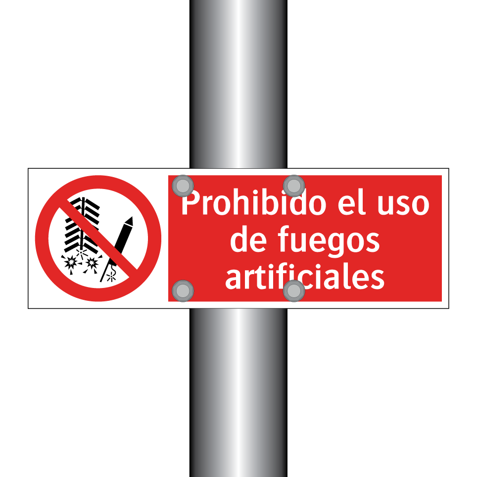 Prohibido el uso de fuegos artificiales